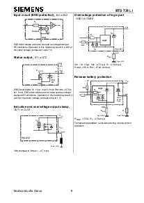 浏览型号BTS734L1的Datasheet PDF文件第8页