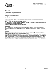 浏览型号BTS114A的Datasheet PDF文件第10页