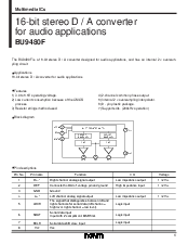 浏览型号BU9480F的Datasheet PDF文件第1页