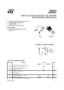 浏览型号BU931的Datasheet PDF文件第1页