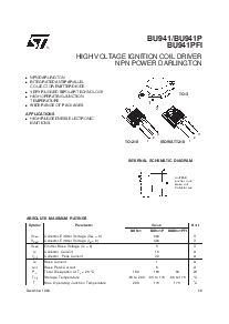 浏览型号BU941的Datasheet PDF文件第1页