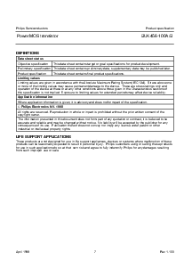 浏览型号BUK456-100B的Datasheet PDF文件第7页