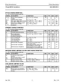 浏览型号BUK456-60H的Datasheet PDF文件第2页