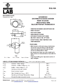 浏览型号BUL49A的Datasheet PDF文件第1页