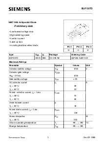 浏览型号BUP307D的Datasheet PDF文件第1页