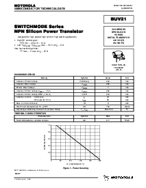 浏览型号BUV21的Datasheet PDF文件第1页