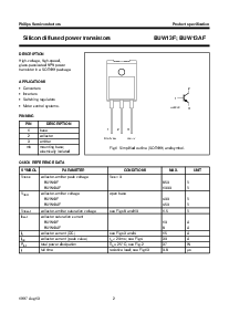 浏览型号BUW13AF的Datasheet PDF文件第2页