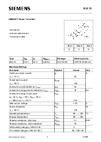 浏览型号BUZ22的Datasheet PDF文件第1页