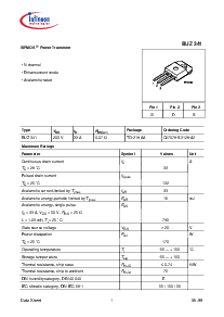 浏览型号BUZ341的Datasheet PDF文件第1页