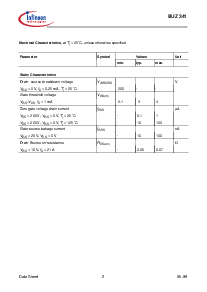 浏览型号BUZ341的Datasheet PDF文件第2页