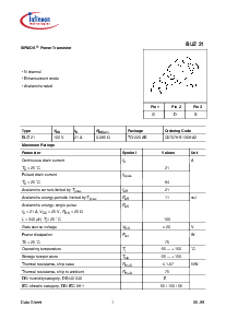 浏览型号BUZ21的Datasheet PDF文件第1页