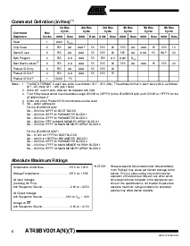 浏览型号AT49BV001AN的Datasheet PDF文件第6页