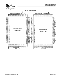 浏览型号CY7C1354BV25-166的Datasheet PDF文件第3页