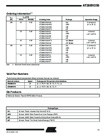 浏览型号AT28BV256-20的Datasheet PDF文件第11页