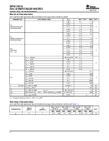 浏览型号SN74LVC2G14DBVRG4的Datasheet PDF文件第4页