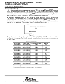 浏览型号TPS3824-33DBVRG4的Datasheet PDF文件第2页