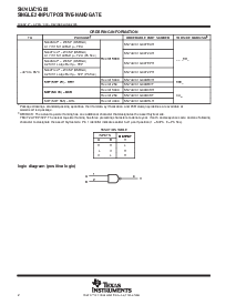 浏览型号SN74LVC1G00DBVRE4的Datasheet PDF文件第2页