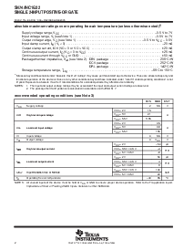 浏览型号SN74AHC1G32DBVRG4的Datasheet PDF文件第2页