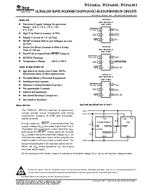 浏览型号TPS3106K33DBVRG4的Datasheet PDF文件第1页