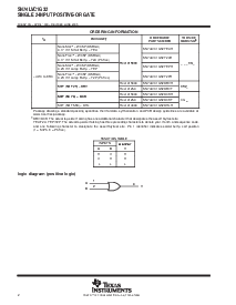 浏览型号SN74LVC1G32DBVTE4的Datasheet PDF文件第2页