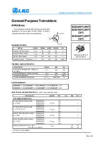 浏览型号BC847BWT1的Datasheet PDF文件第1页