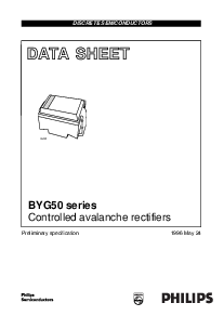 浏览型号BYG50的Datasheet PDF文件第1页