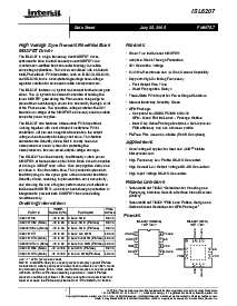 浏览型号ISL6207CBZ-T的Datasheet PDF文件第1页