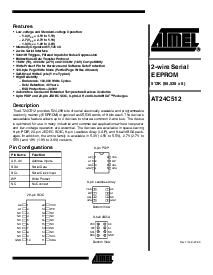 浏览型号AT24C512C1-10CC的Datasheet PDF文件第1页
