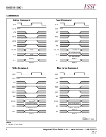 浏览型号IS42S16100C1-7TL的Datasheet PDF文件第8页