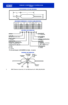 浏览型号C124G102F1CJ5CA的Datasheet PDF文件第6页