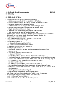 浏览型号C167CS-4R的Datasheet PDF文件第5页