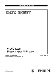 浏览型号74LVC1G08的Datasheet PDF文件第1页