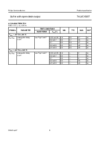 浏览型号74LVC1G07GW的Datasheet PDF文件第8页