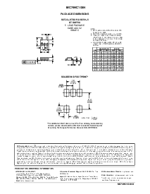 浏览型号MC74HC1G04DFT1的Datasheet PDF文件第6页