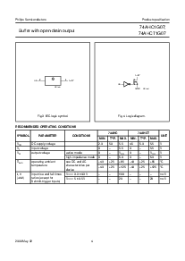 浏览型号74AHC1G07GW的Datasheet PDF文件第4页