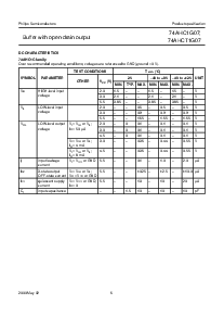 浏览型号74AHC1G07GW的Datasheet PDF文件第6页