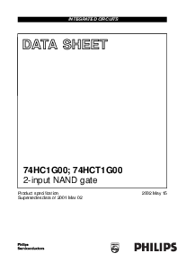 浏览型号74HC1G00GV的Datasheet PDF文件第1页