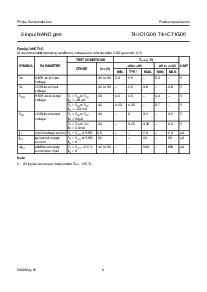 浏览型号74HC1G00GV的Datasheet PDF文件第6页