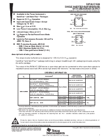 浏览型号SN74LVC1G06DCKR的Datasheet PDF文件第1页