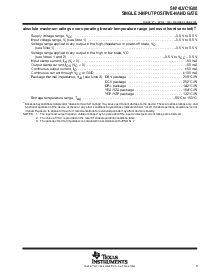 浏览型号SN74LVC1G00DBVR的Datasheet PDF文件第3页