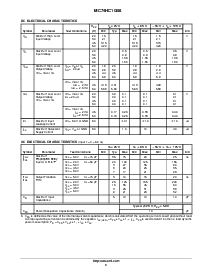 浏览型号MC74HC1G08DFT1的Datasheet PDF文件第3页