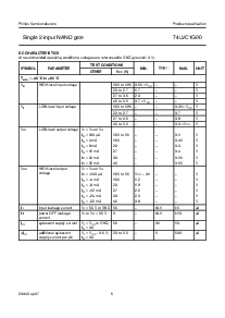 浏览型号74LVC1G00的Datasheet PDF文件第6页
