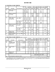 浏览型号MC74HC1G00DFT1G的Datasheet PDF文件第3页