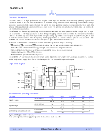 浏览型号AS4C1M16F5-60JC的Datasheet PDF文件第2页