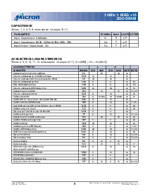 浏览型号MT4LC1M16E5TG-6的Datasheet PDF文件第8页