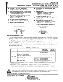 浏览型号SN74LVC1T45DCKR的Datasheet PDF文件第1页