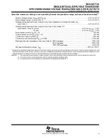 浏览型号SN74LVC1T45DCKR的Datasheet PDF文件第3页