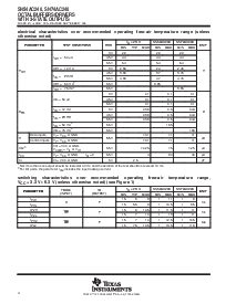 浏览型号SN74AC240的Datasheet PDF文件第4页