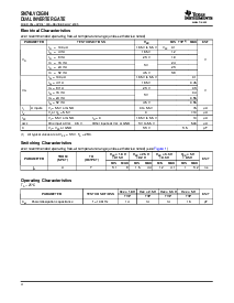 浏览型号SN74LVC2G04DCKT的Datasheet PDF文件第4页