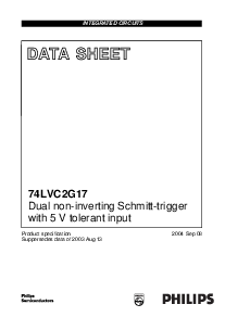 浏览型号74LVC2G17GW的Datasheet PDF文件第1页